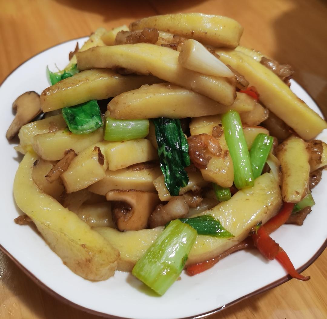 炒黄米粿