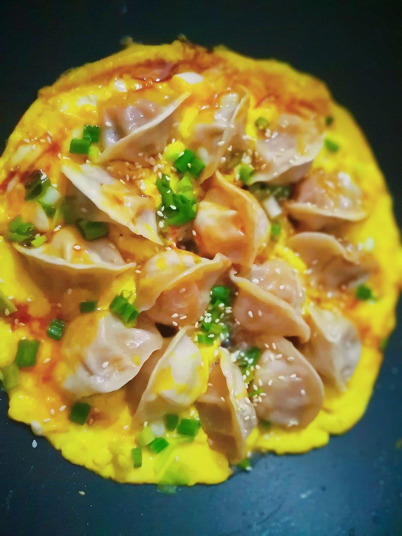 懒人快手抱蛋煎饺