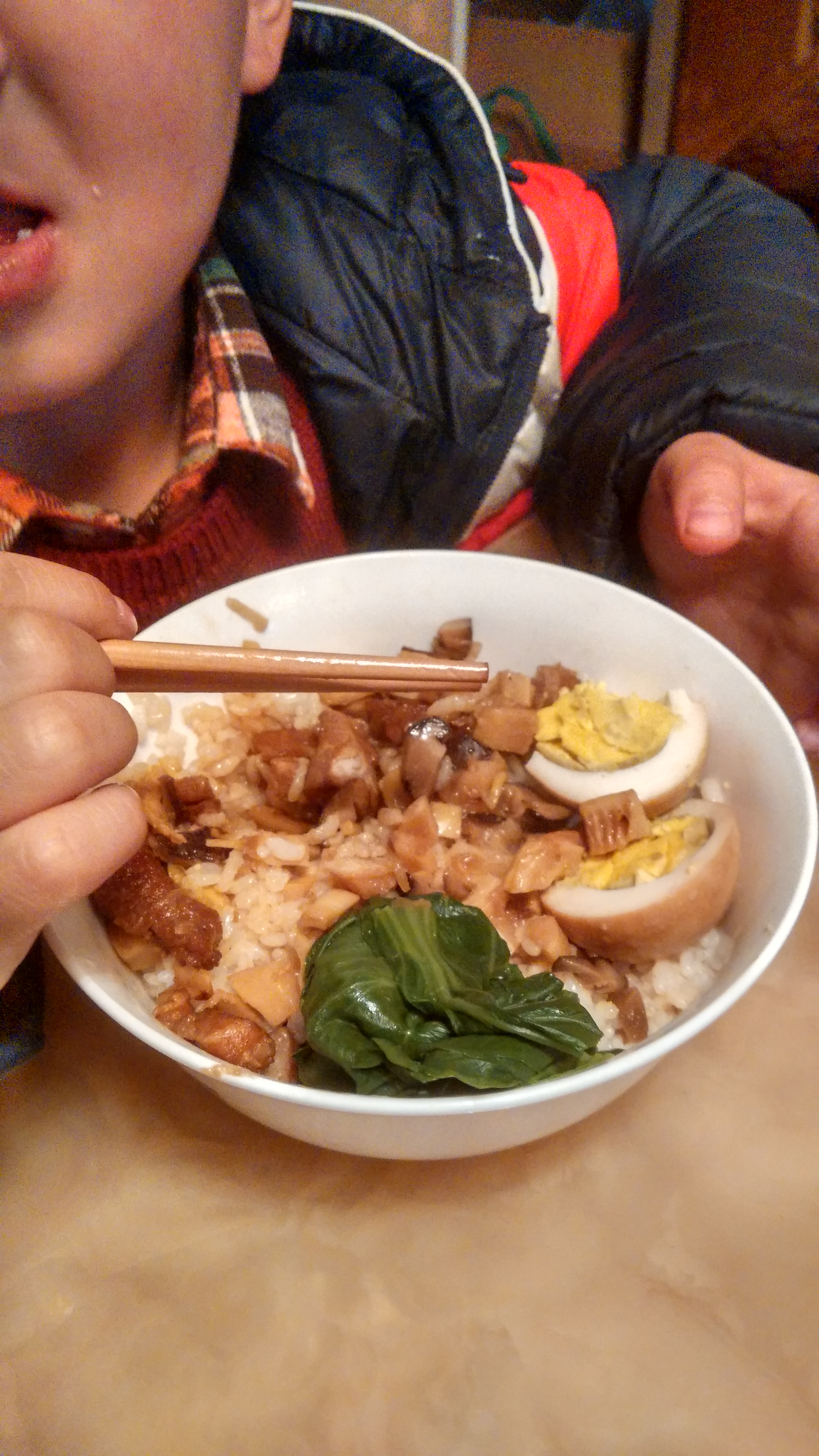 冬笋香菇卤肉饭（一碗饭俘获老公的胃）