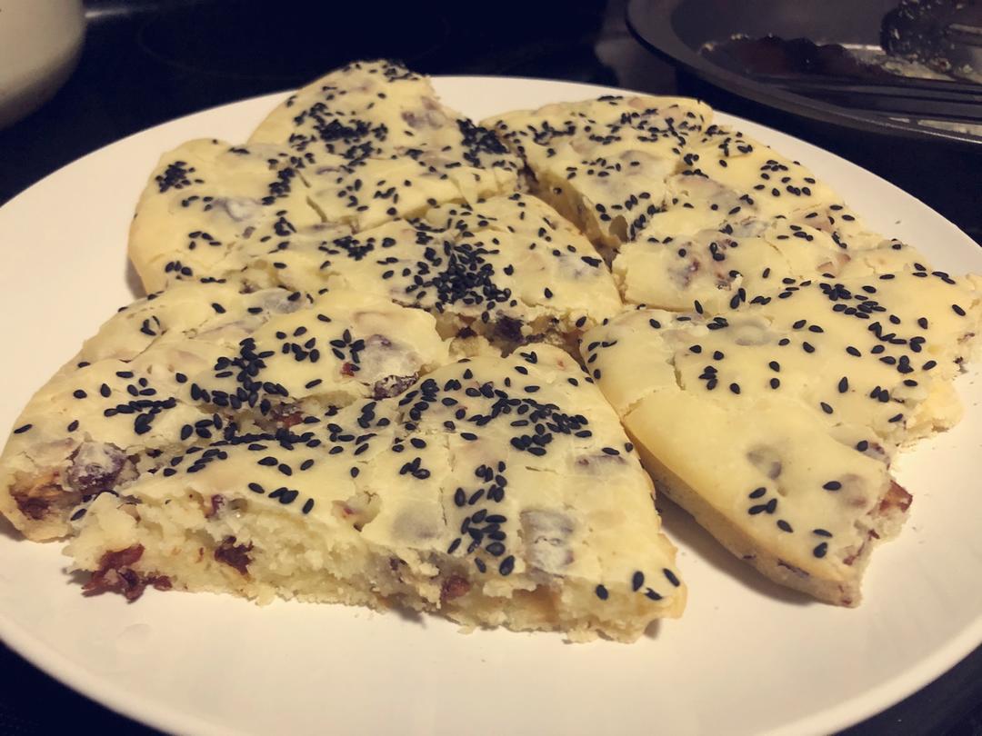 外脆里糯的烤年糕