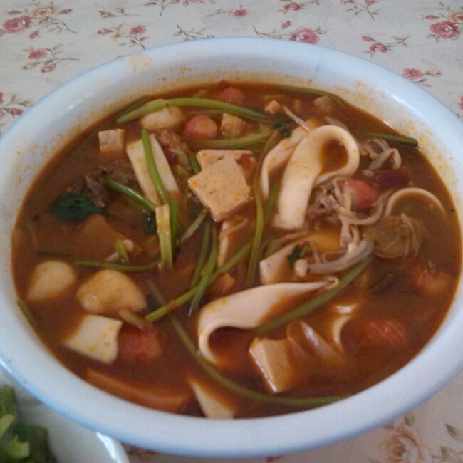 冒什锦(家常版麻辣烫)