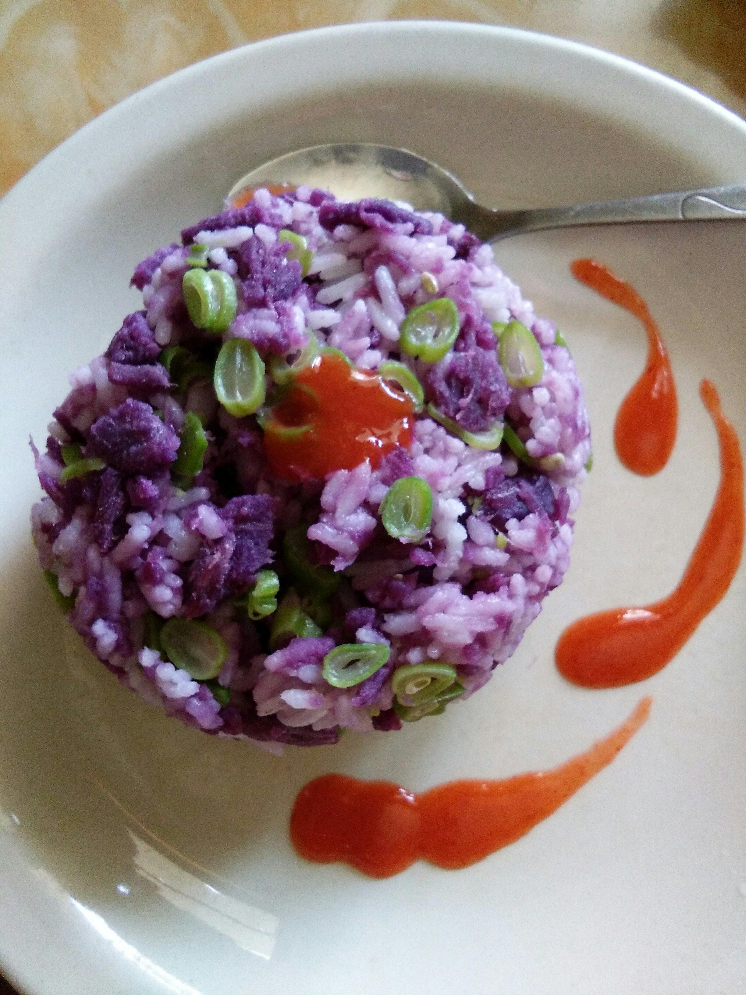 泰式紫薯饭的做法