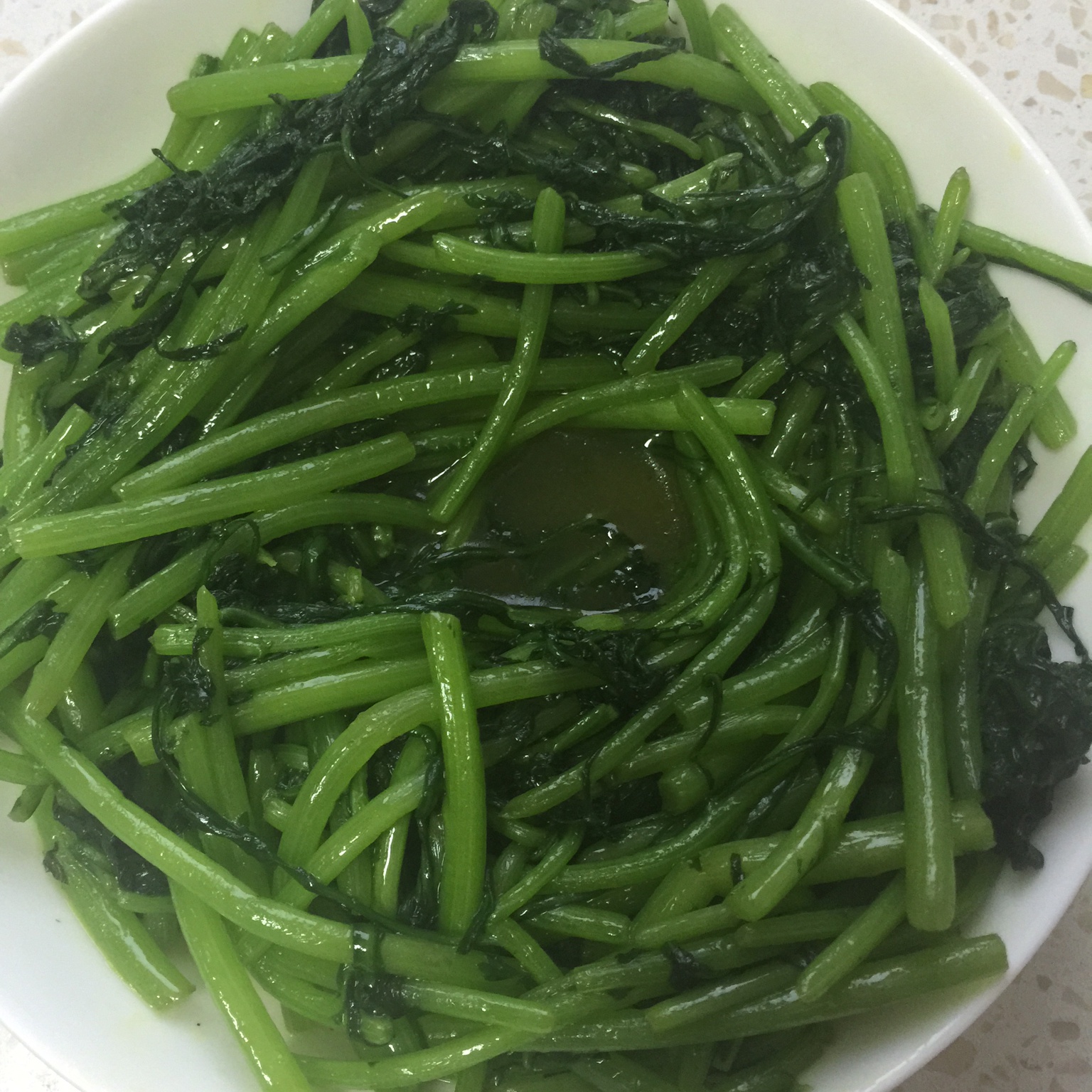 清炒茼蒿