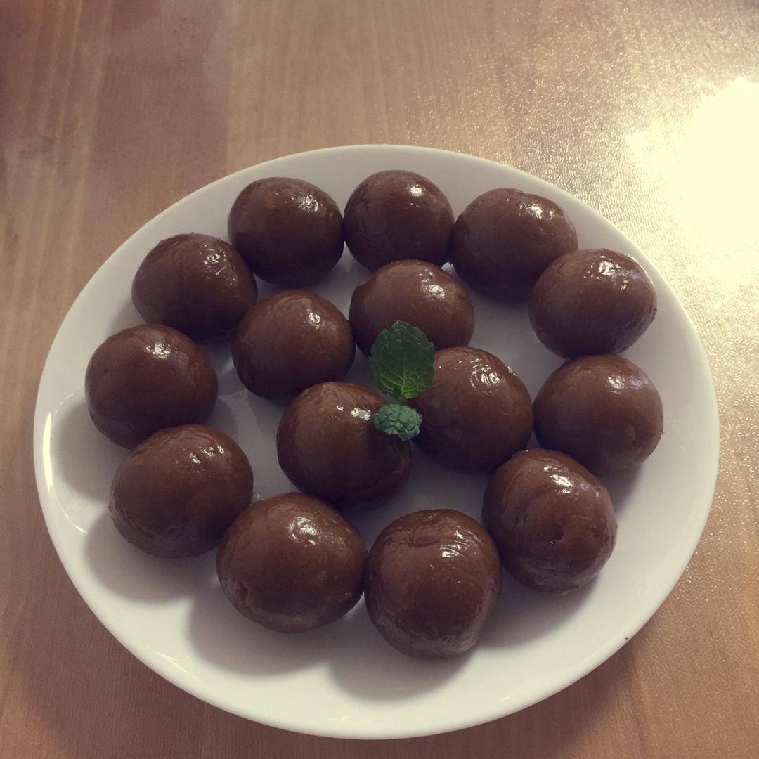 宁波特色小吃---灰汁团