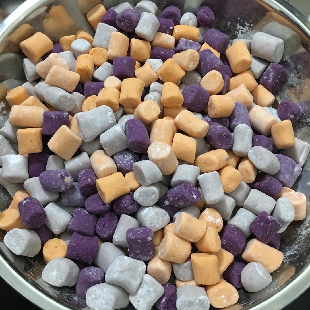 怡yi做的三色芋圆