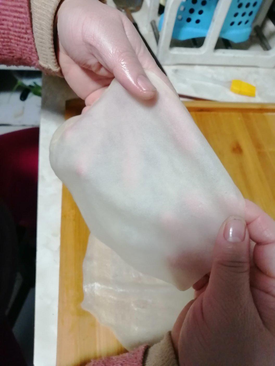 春饼   轻松一次做出十几张的春饼皮