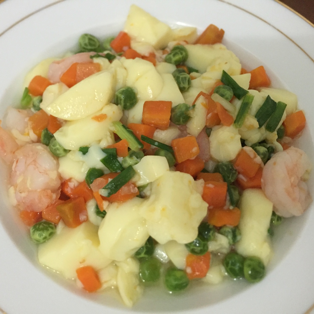 缤纷玉子豆腐