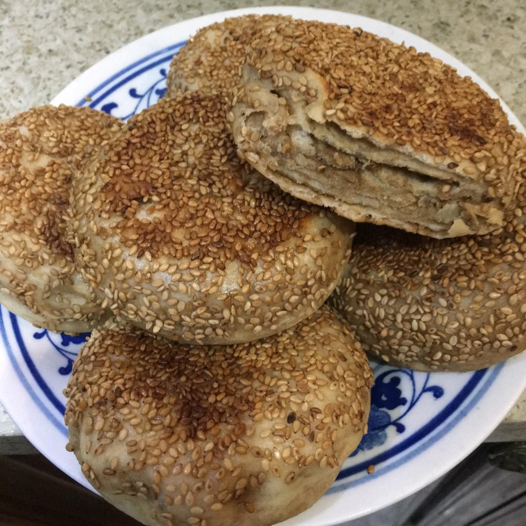 堂妈教你做麻酱烧饼