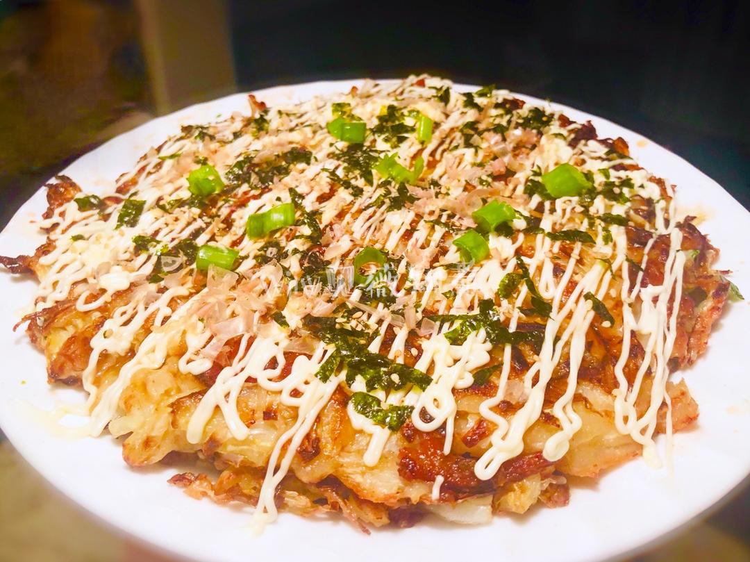 大阪烧（家常材料，0失败翻锅）