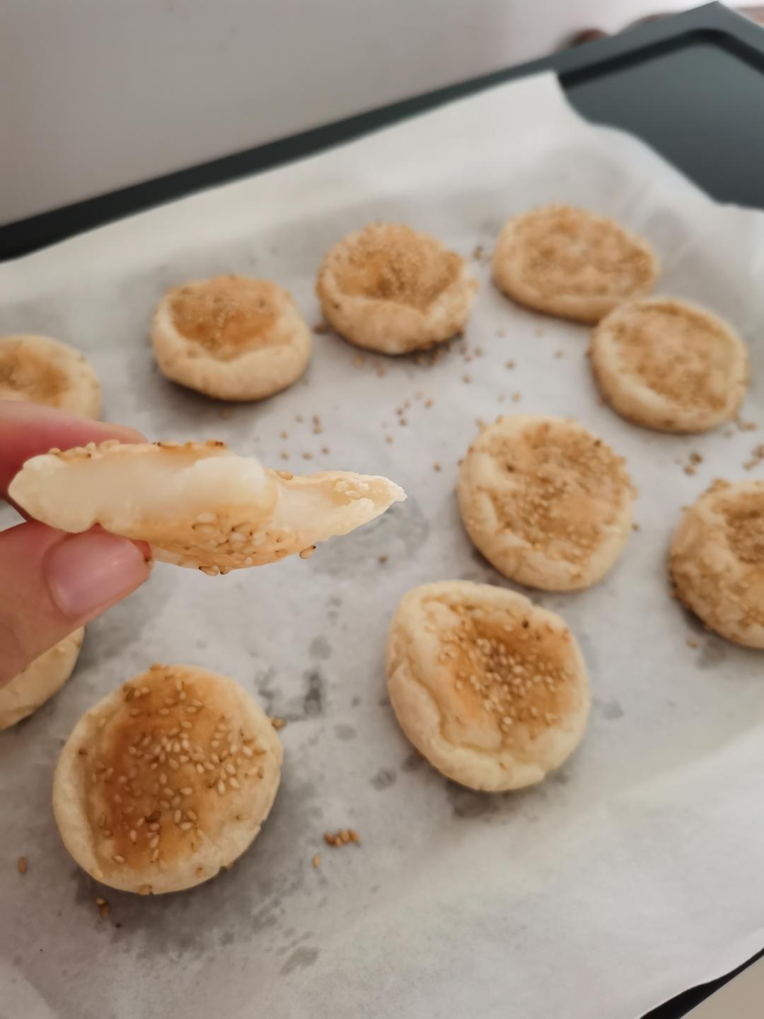 糯叽叽的秋冬甜品南瓜麻球（麻团），无需油炸也能外皮酥脆香甜软糯