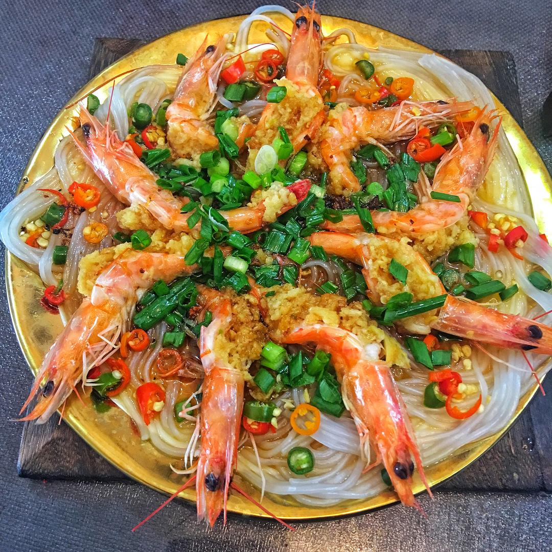 蒜蓉粉丝虾的做法