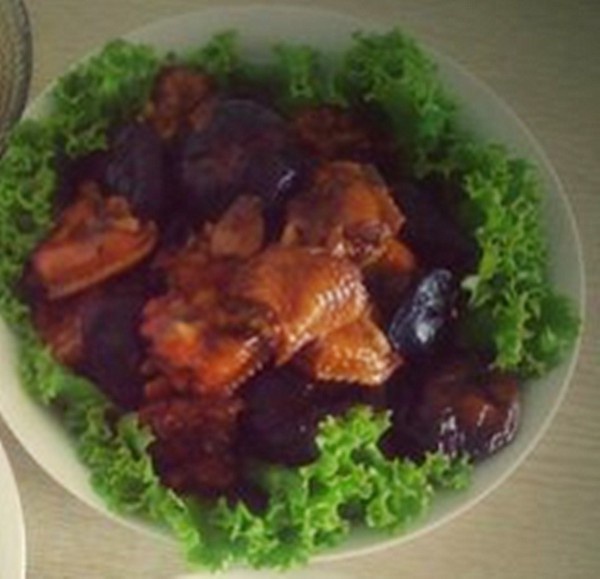 蚝油香菇鸡翅