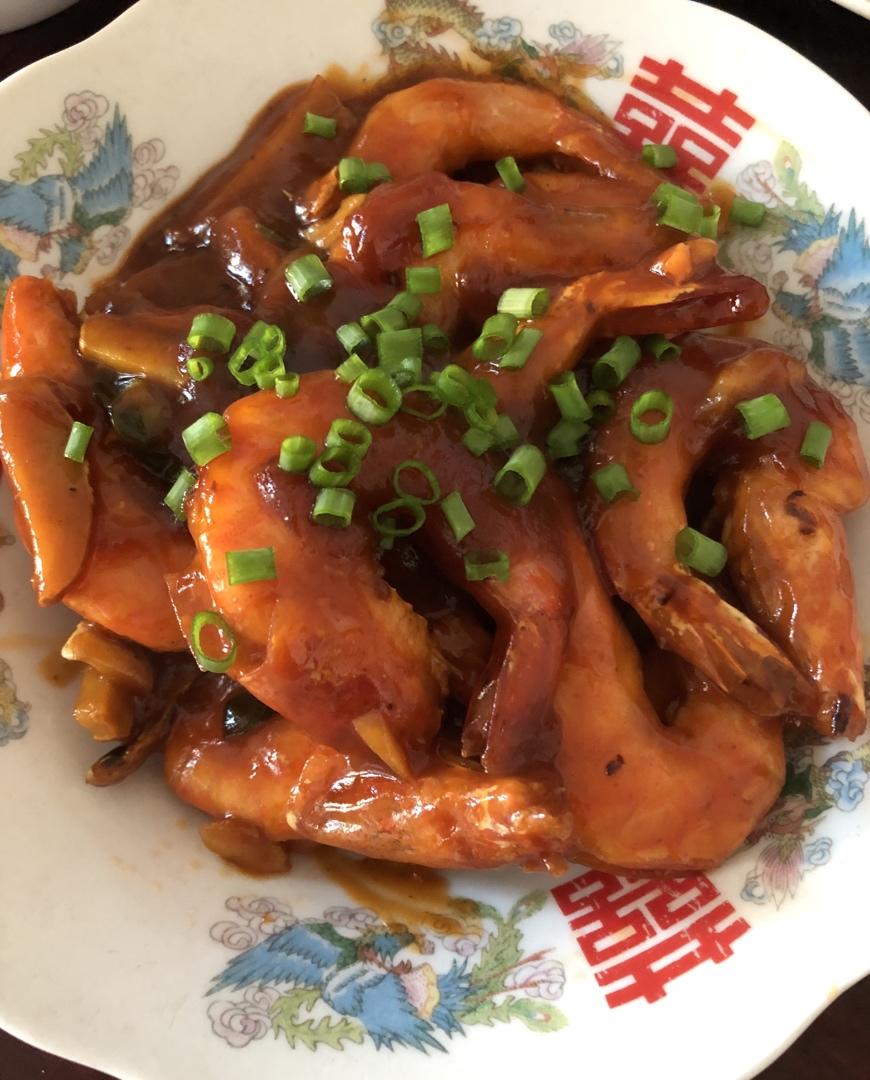 油焖大虾