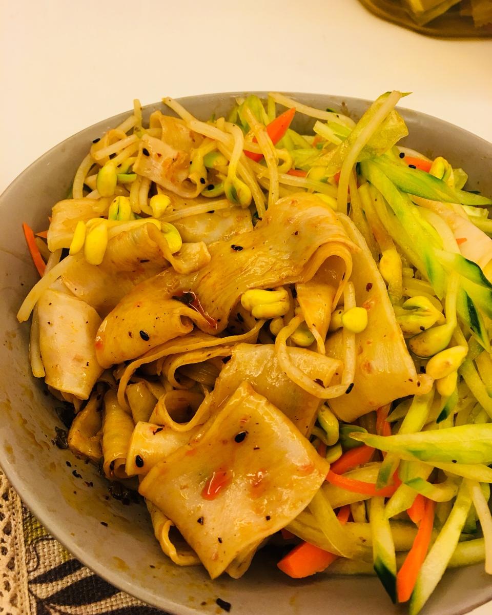 千层面版红油面皮