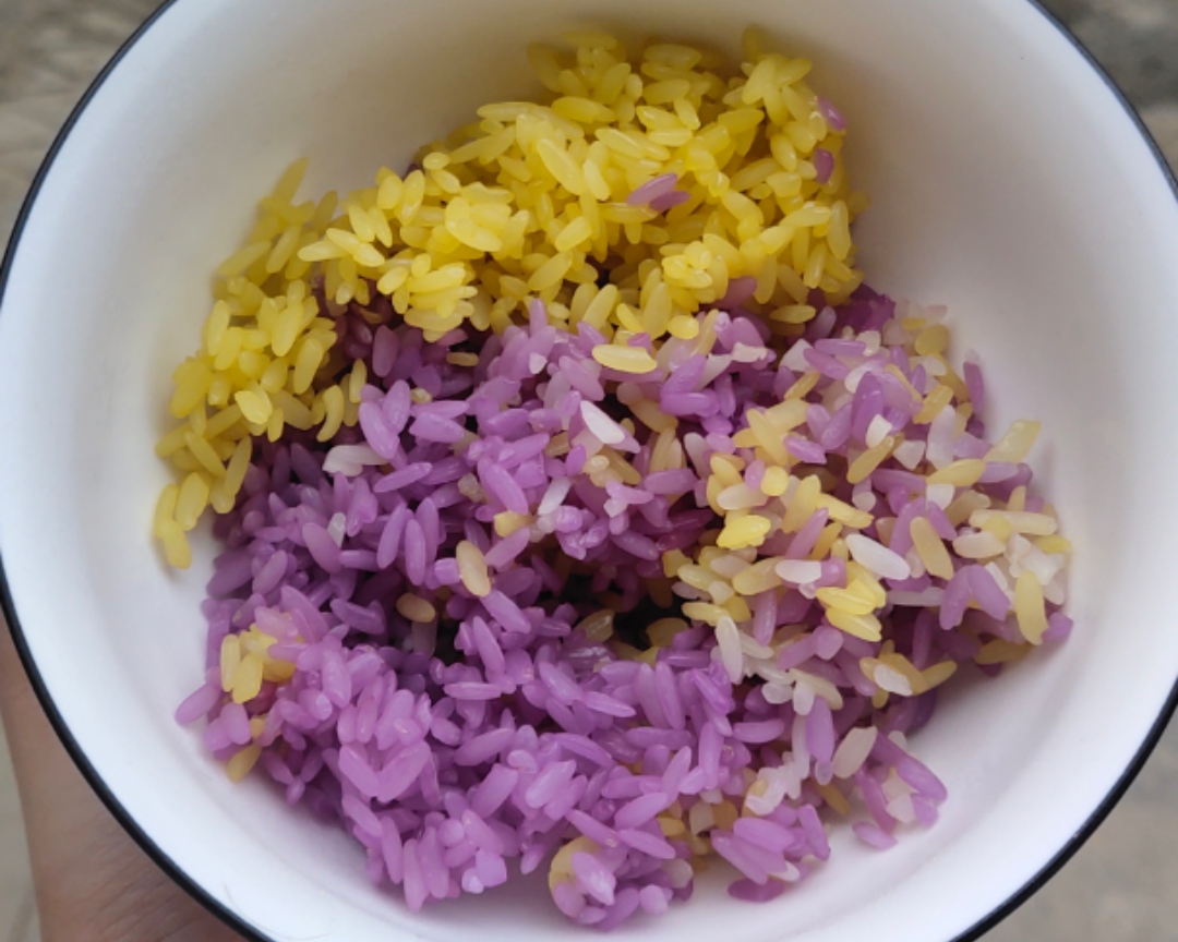 彩色糯米饭的做法 步骤10