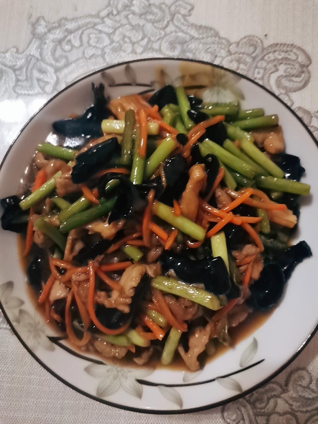 超级下饭鱼香肉丝（不辣版）