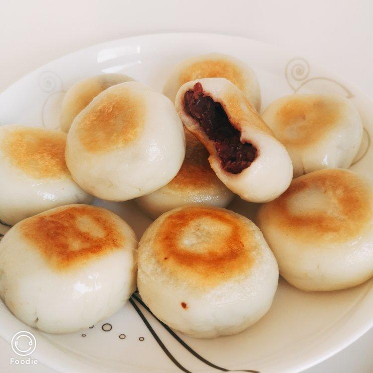 糯米红豆饼