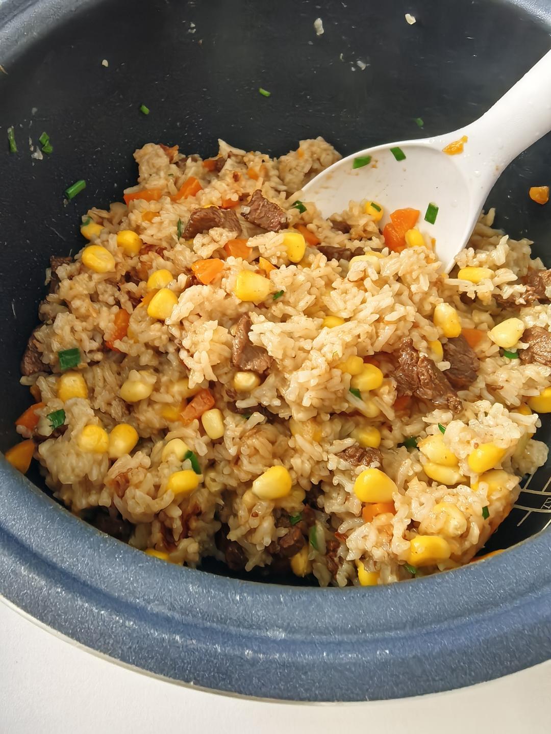 牛肉焖饭！巨好吃！