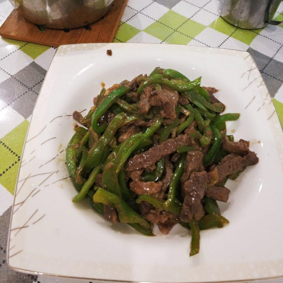 青椒牛柳