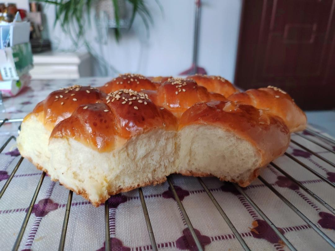 牛奶面包卷🥐（超软超拉丝）一次发酵