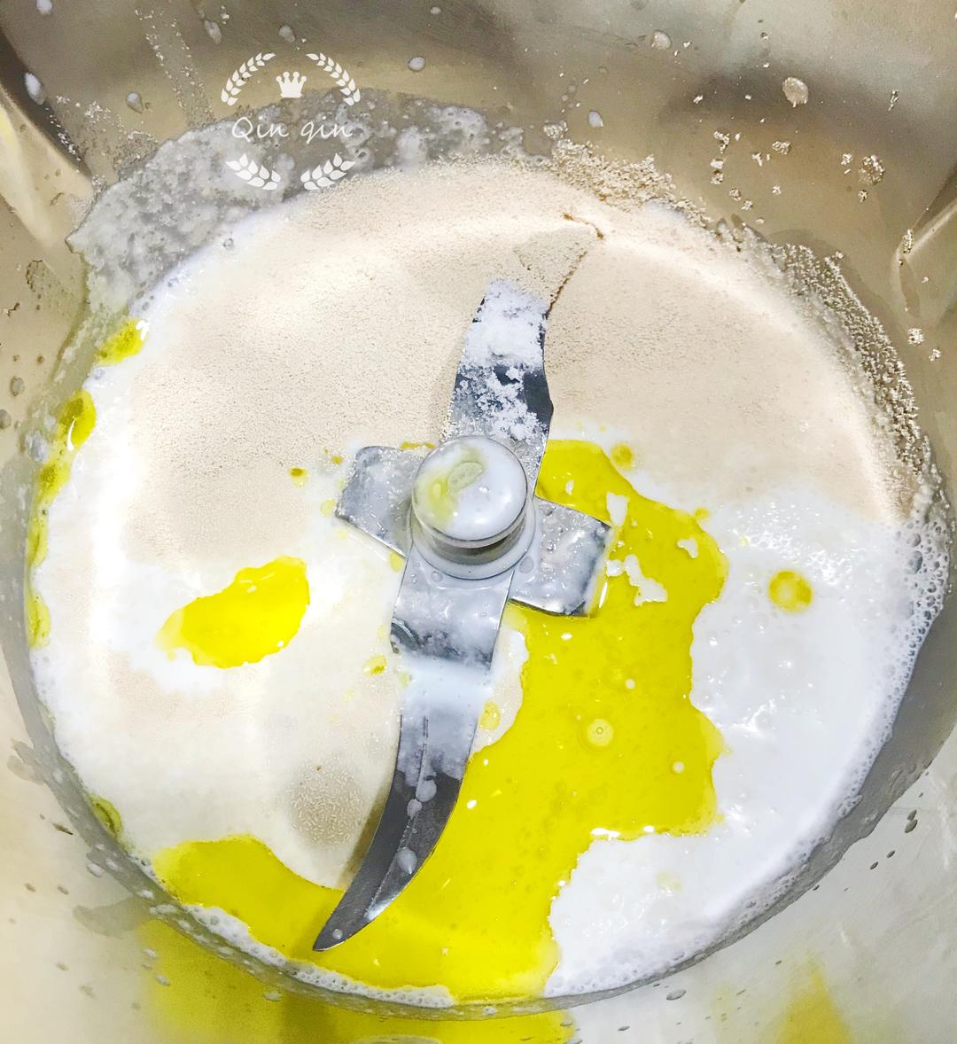 纯奶手撕吐司的做法 步骤1