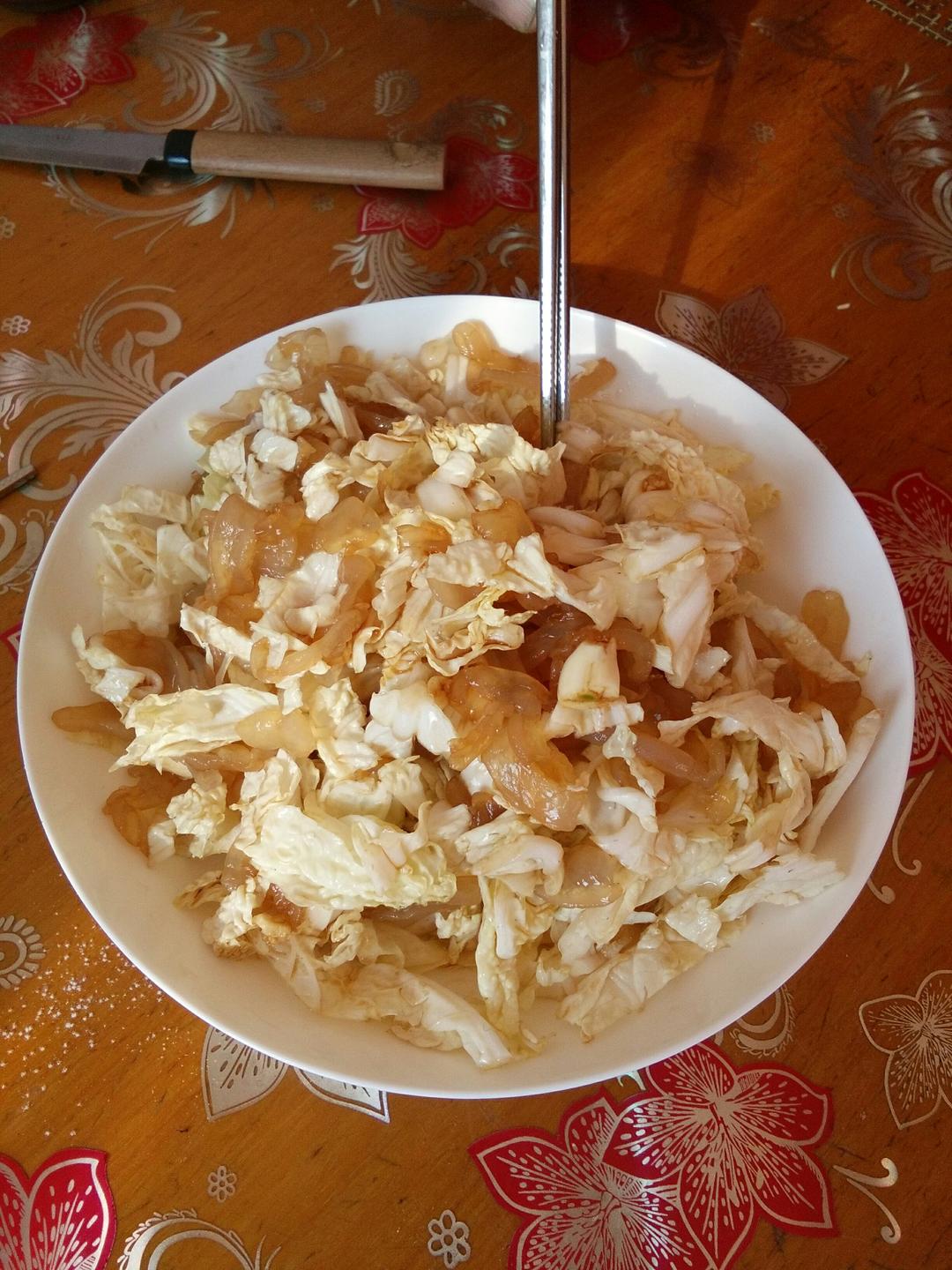 海蜇皮凉拌白菜