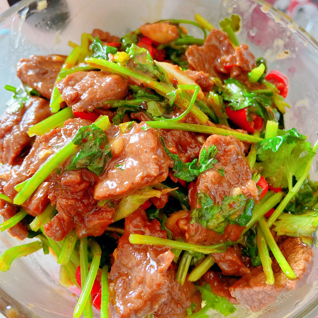 香菜牛肉