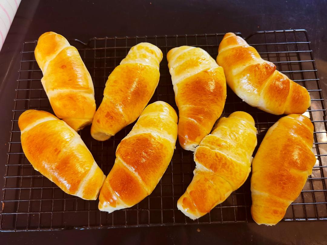 日式海盐可颂（咸可颂）-无需开酥，零失误的网红面包