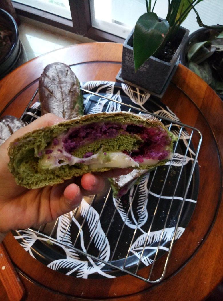 麻薯夹心可可（抹茶）软欧