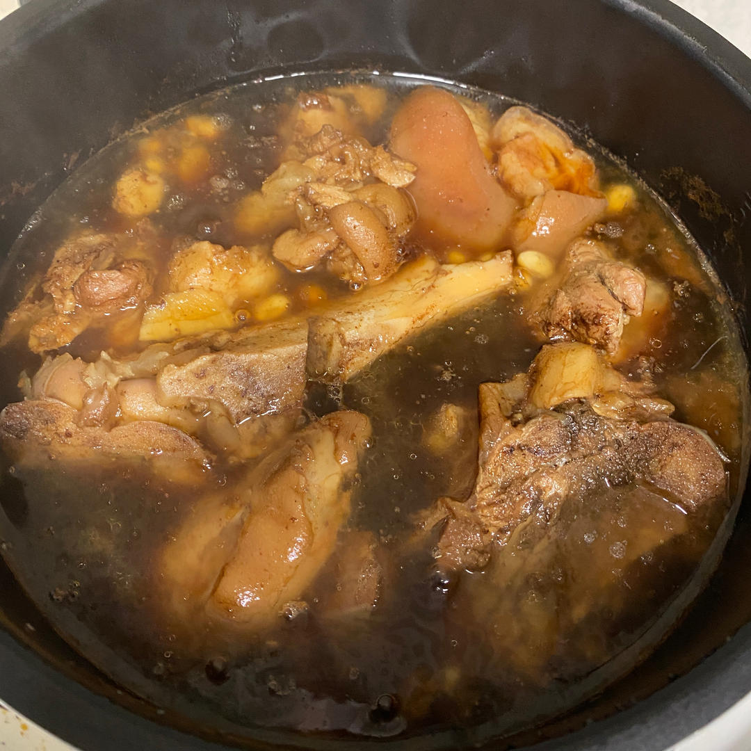 【黄豆炖猪蹄】高压锅（超详细食谱）