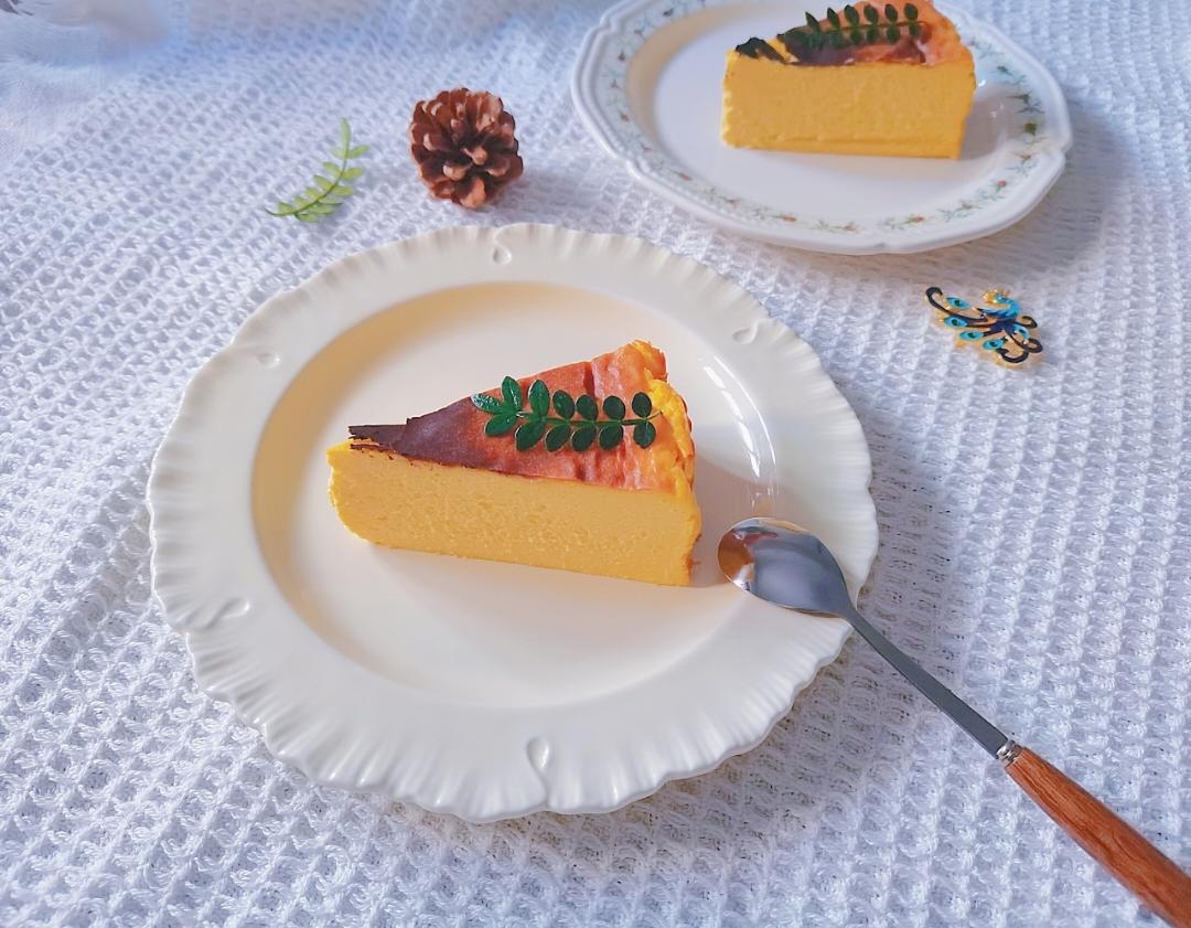 南瓜巴斯克蛋糕｜秋季限定美食