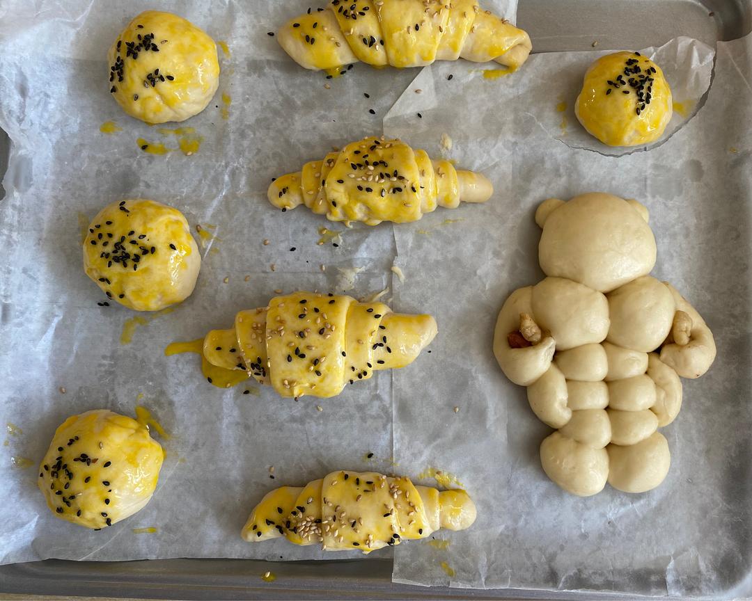 纯奶手撕吐司的做法 步骤1