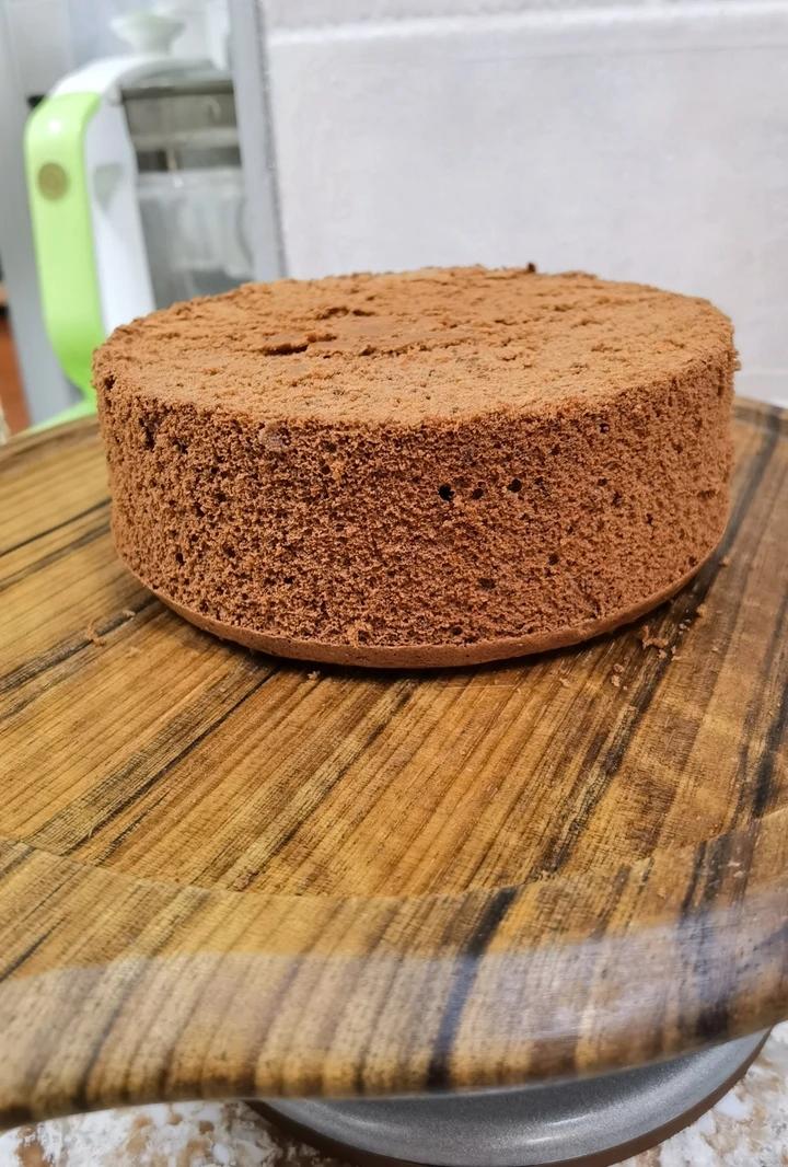 巧克力戚风蛋糕6寸(基础易成功版)