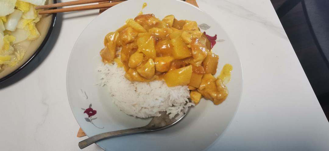 1/100零失败咖喱鸡肉饭        招牌咖喱鸡  yyds