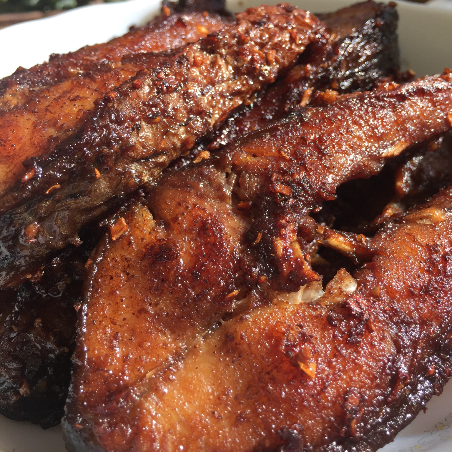 芳踪难觅做的五香鱼