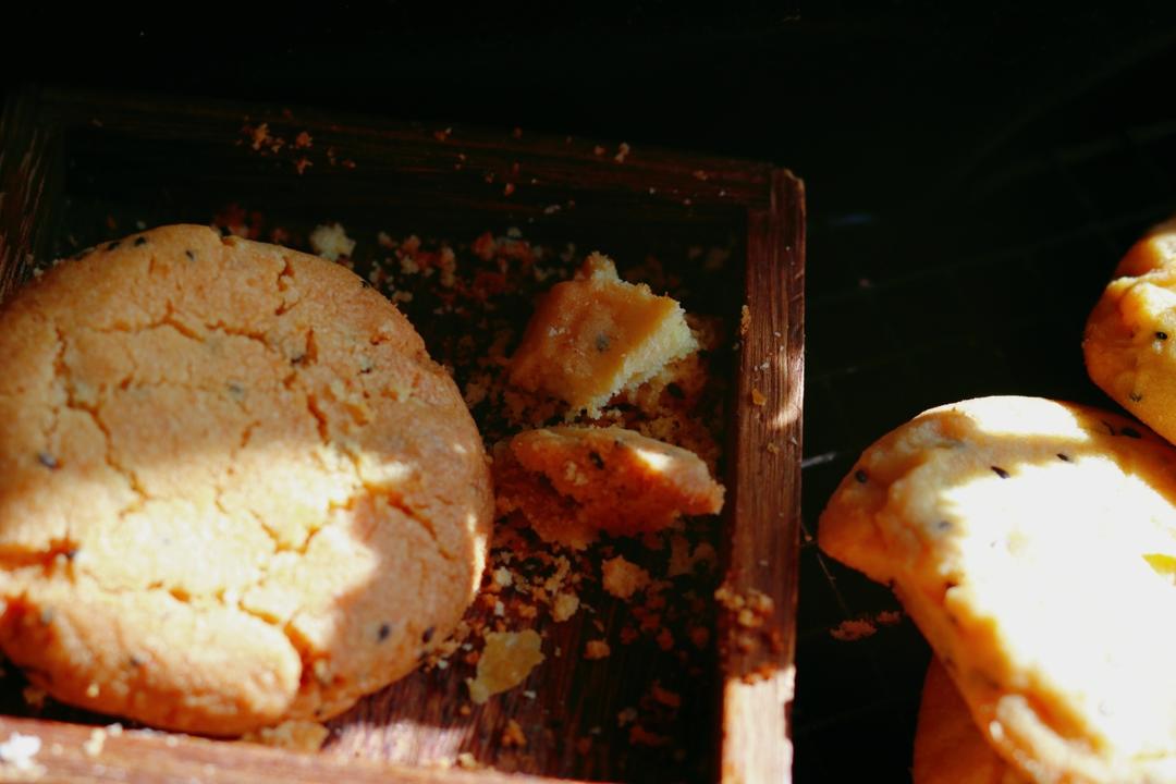 低甜花生油猪油混合版桃酥