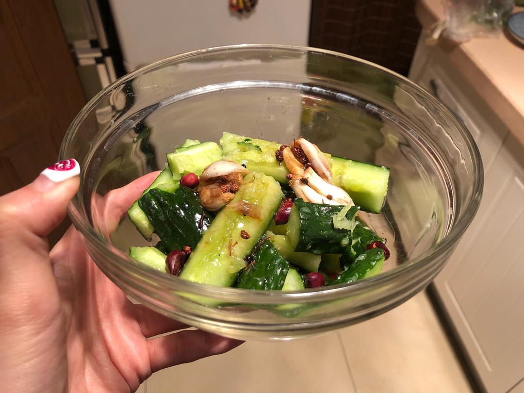 刀拍黄瓜