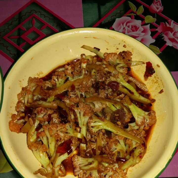 干锅菜花