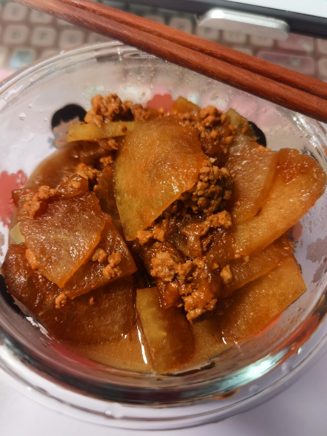 肉末炒冬瓜(超下饭)