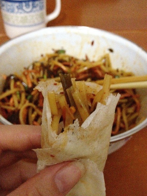 凉拌三丝
