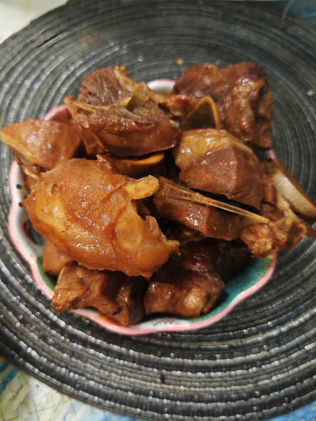 红烧小羊腿