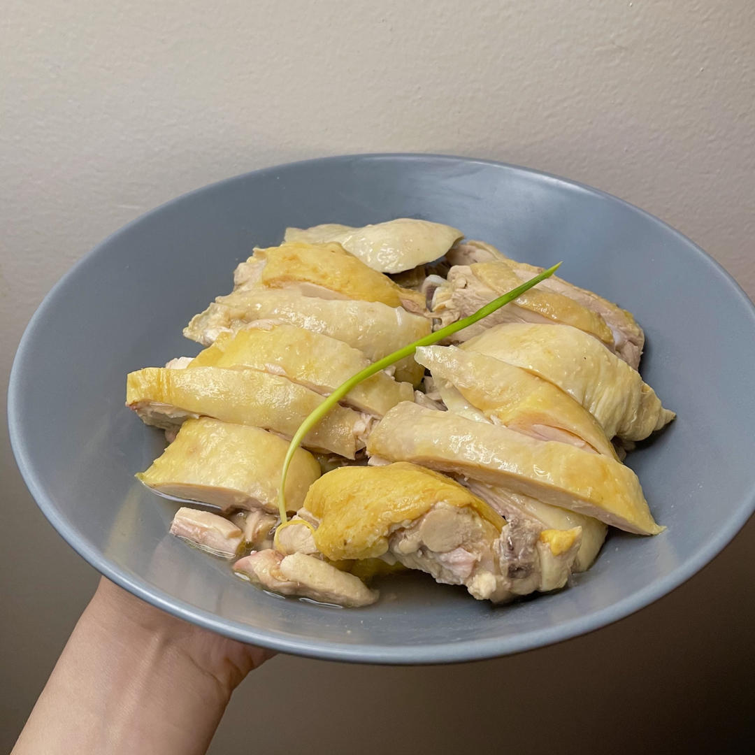 海南鸡饭（不用剁超简单版本，有视频，新加坡厨师教地道做法）