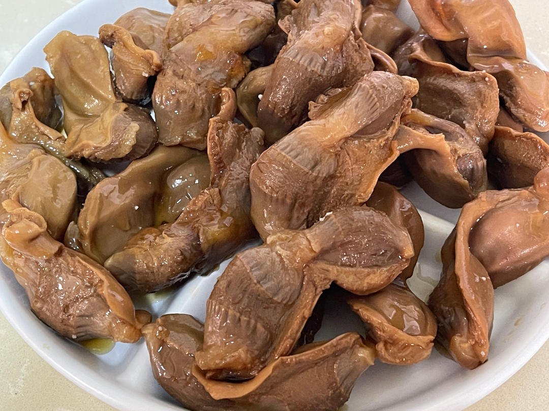 五香卤鸭胗