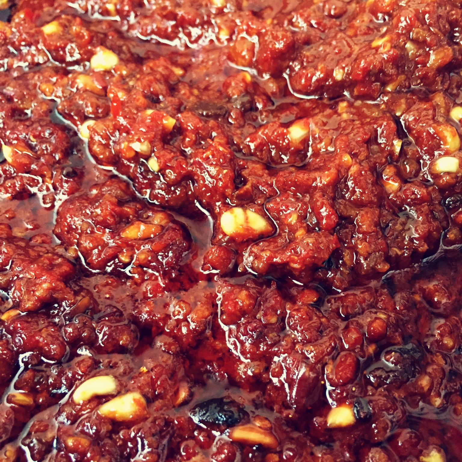 燕_妮做的鲜肉辣椒酱