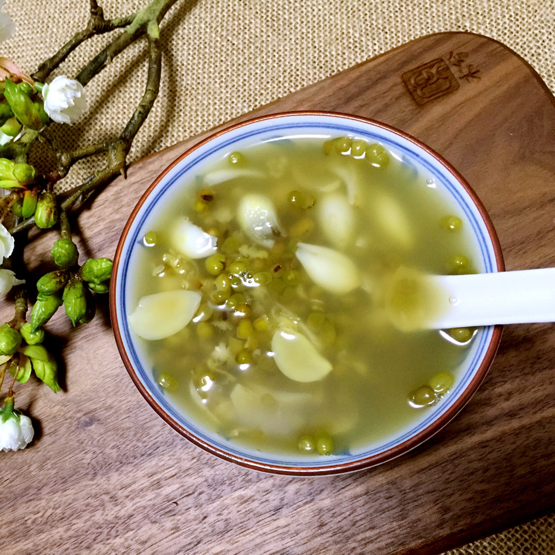 馋宝宝滴diy厨房做的绿豆汤