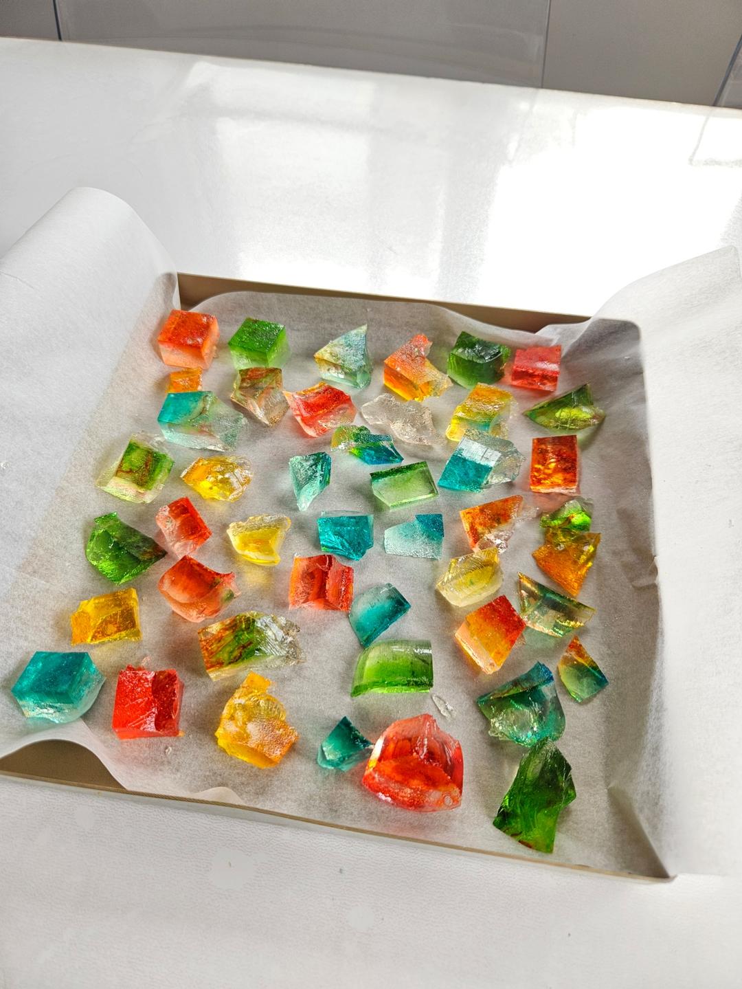 高颜值糖果—琥珀糖、宝石糖、水晶糖