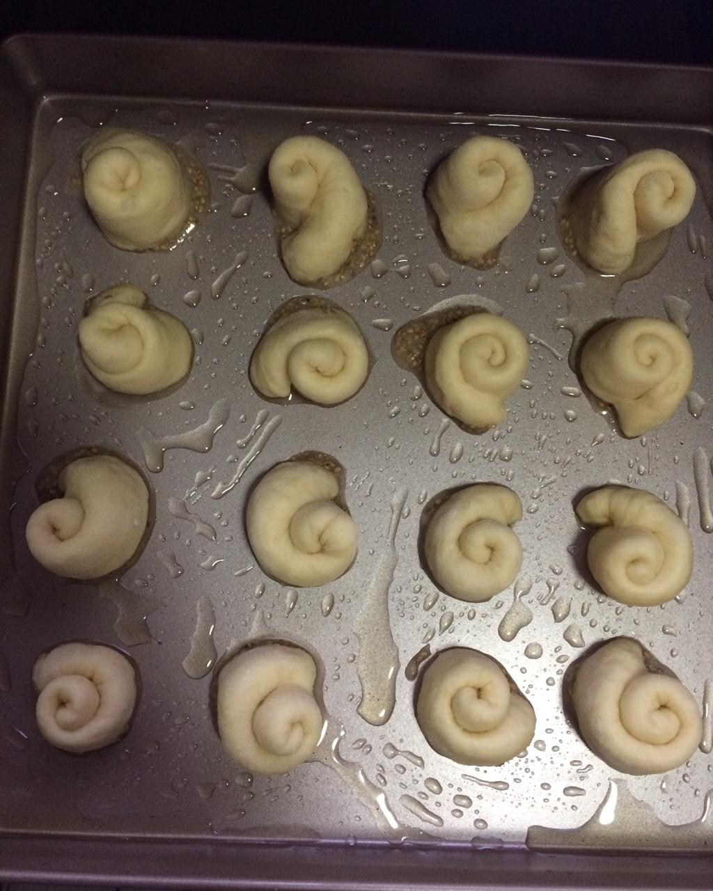 脆底蜂蜜小面包