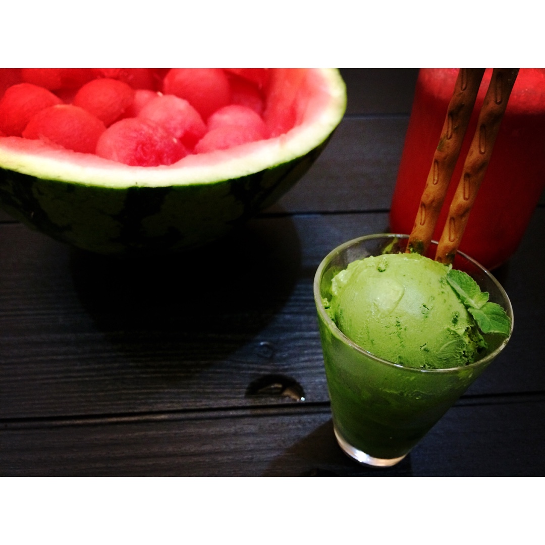 浓醇抹茶冰淇淋