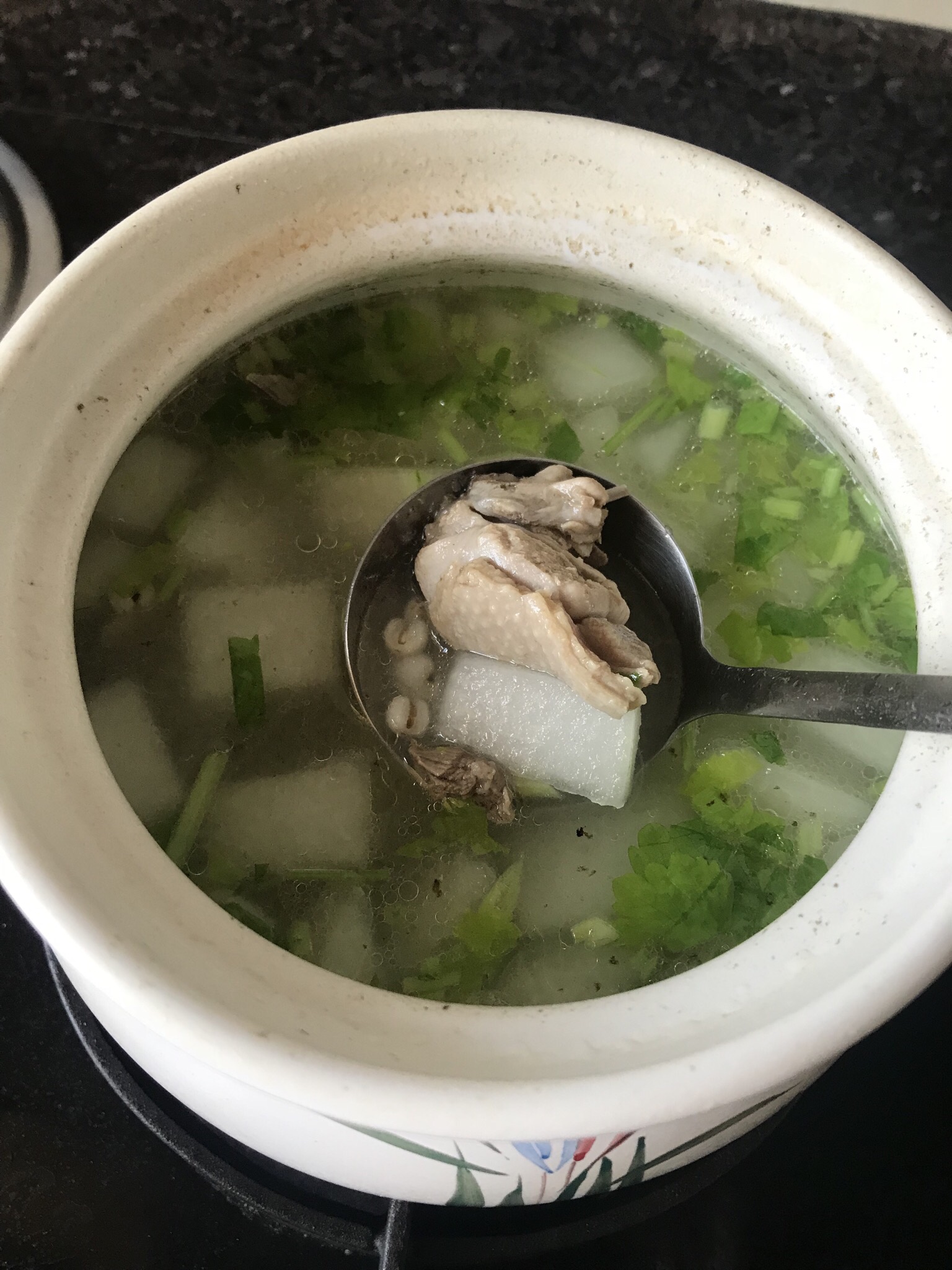 潮汕煲汤—薏米冬瓜鸭汤