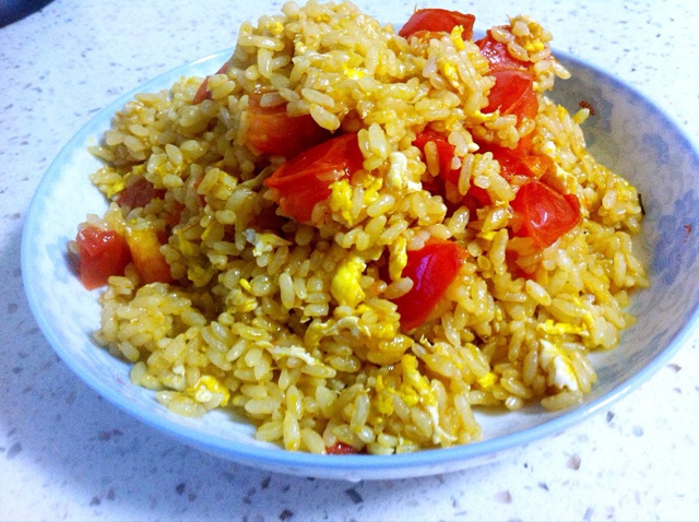 番茄鸡蛋炒饭
